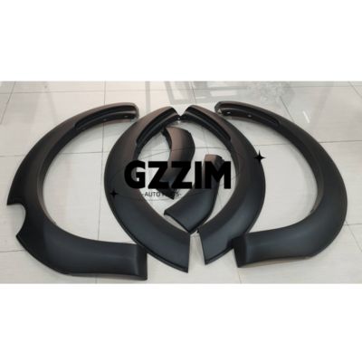 Plastic Black / White Car Fender Flare For Mazda BT50 2012 Wheel Fender Flares