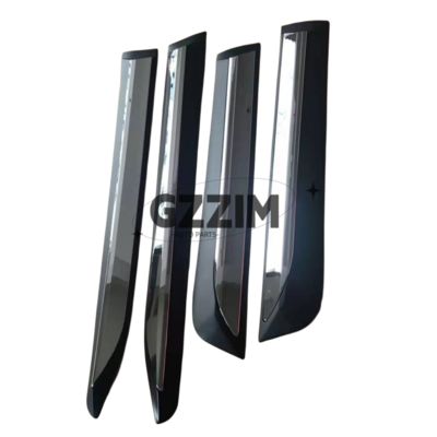 Plastic Refit Door Step Protect Trim Moulding Cover Trim For Hilux Revo Vigo 2015
