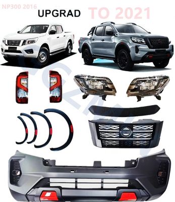 ISO9001 日産 フロンティア フロントバンパー付き 広体キット