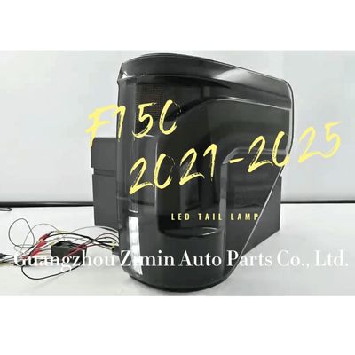 ABSプラスチック製アフターマーケット改造LEDテールランプ リアライト Ford F150 2021-2025用