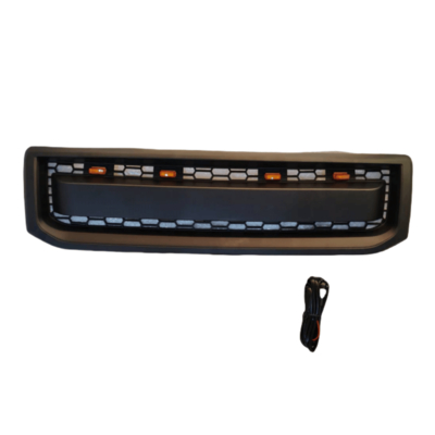 Toyota Prado FJ120 2003-2009 Front Bumper Grille White Black ABS