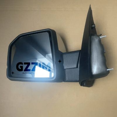 Ford F150 2015-2021 Side Mirror with LED Light Black ABS Plastic