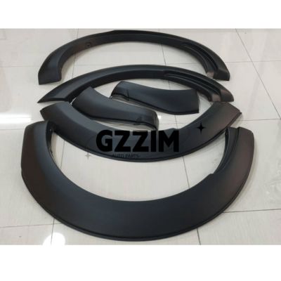 Plastic Black / White Car Fender Flare For Mazda BT50 2012 Wheel Fender Flares