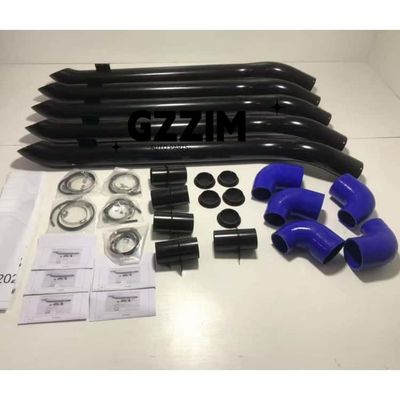 Offroad Modification Black Stainless Car Snorkel 2017+ LC200 Black 100% Stainless Steel Snorkel Kit
