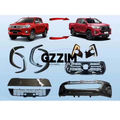 Front Bumper  Grille Bodykit With Fender Flare For Toyota Rocco 2018